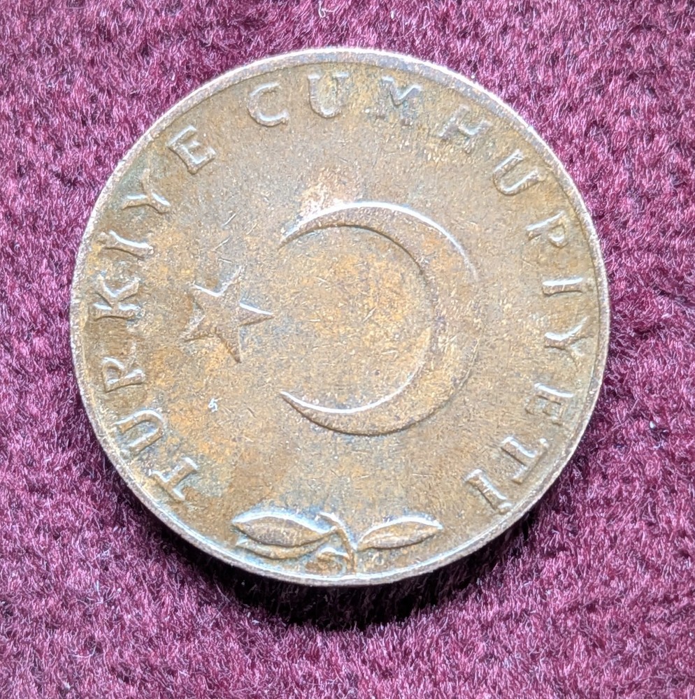 Turkey 5 Kurus 1959