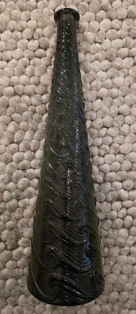 VINTAGE GREEN WAVE BOTTLE