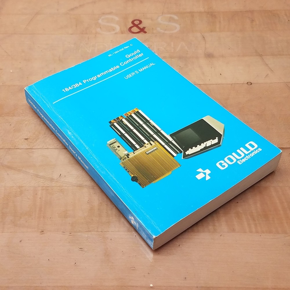 Gould ML-1384-000 Modicon 184/384 Programmable Controller User Manual, Rev C