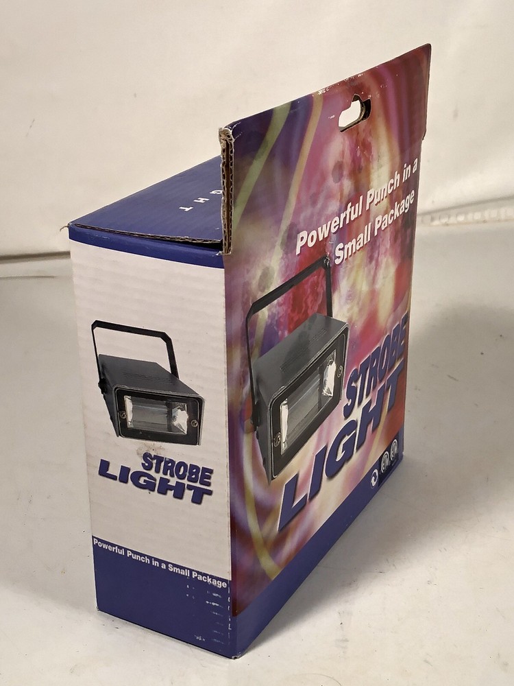 American DJ Model S-81 Mini Strobe Light New