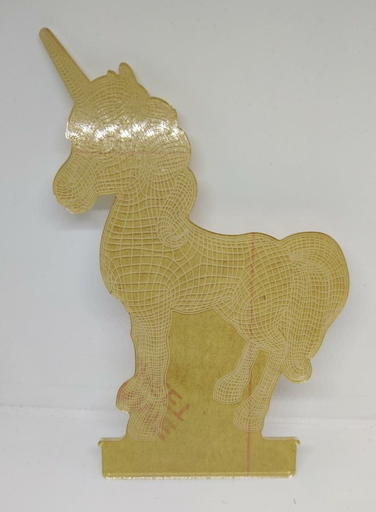 Creative 3D Visualization Lamp LED Light-kids Night Light-Unicorn-US Seller