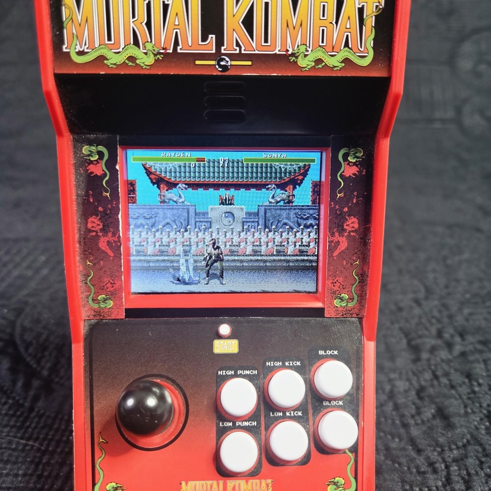 MORTAL KOMBAT Mini Arcade Klassic Video Game Console Midway TESTED