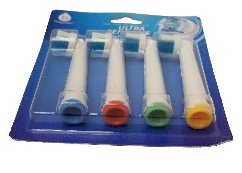 Genuine Pursonic Replacement Toothbrush Heads 4 Pack