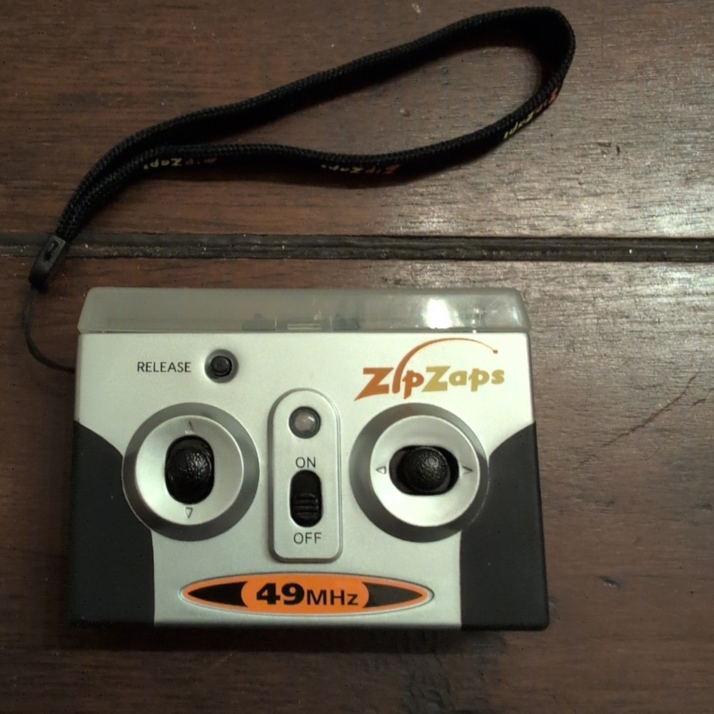 Vintage Radioshack Zip Zaps Transformers 49 MHz Remote Control Only Tested