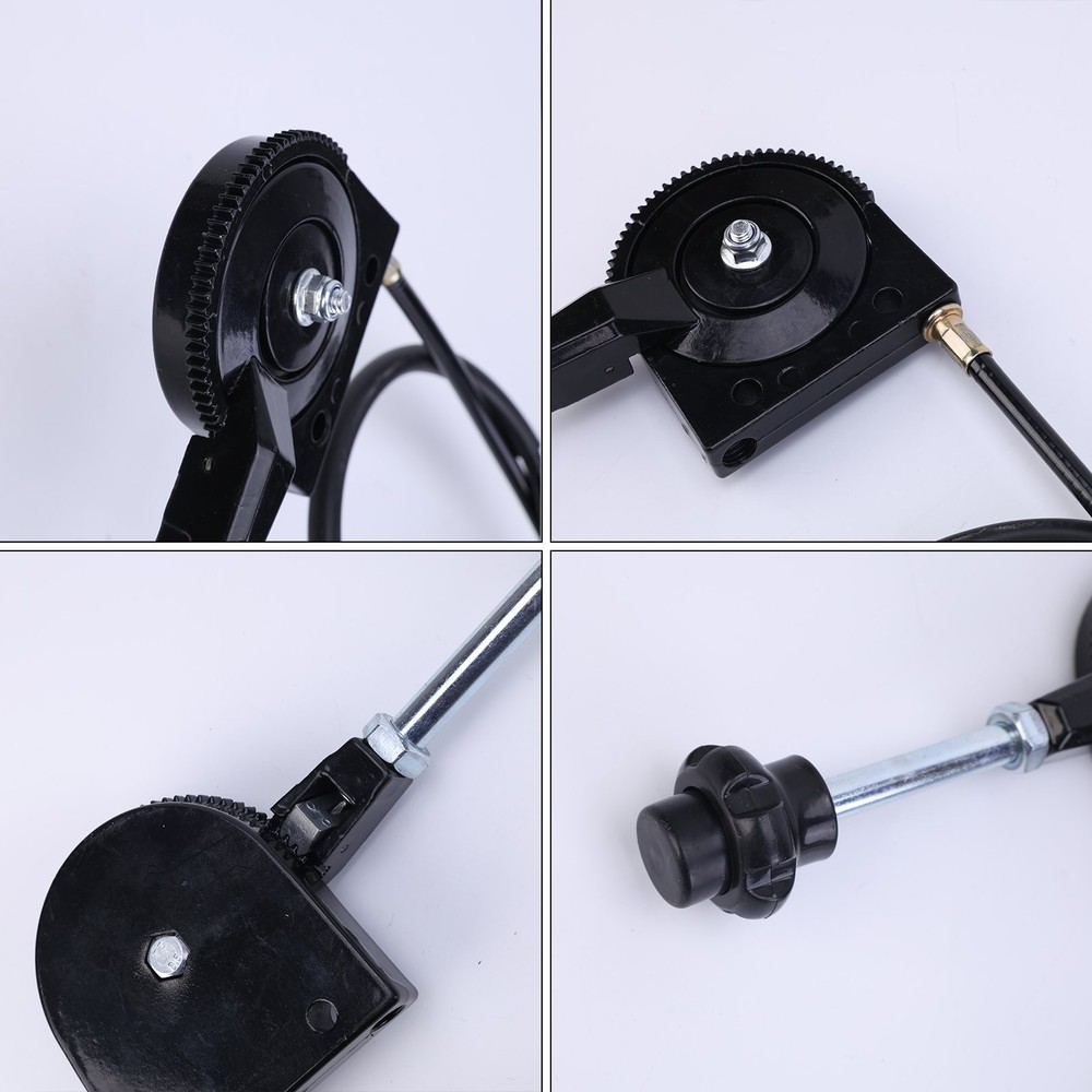 Excavator Throttle Cable Controller Bendable Manual Throttle Motor Control 1M