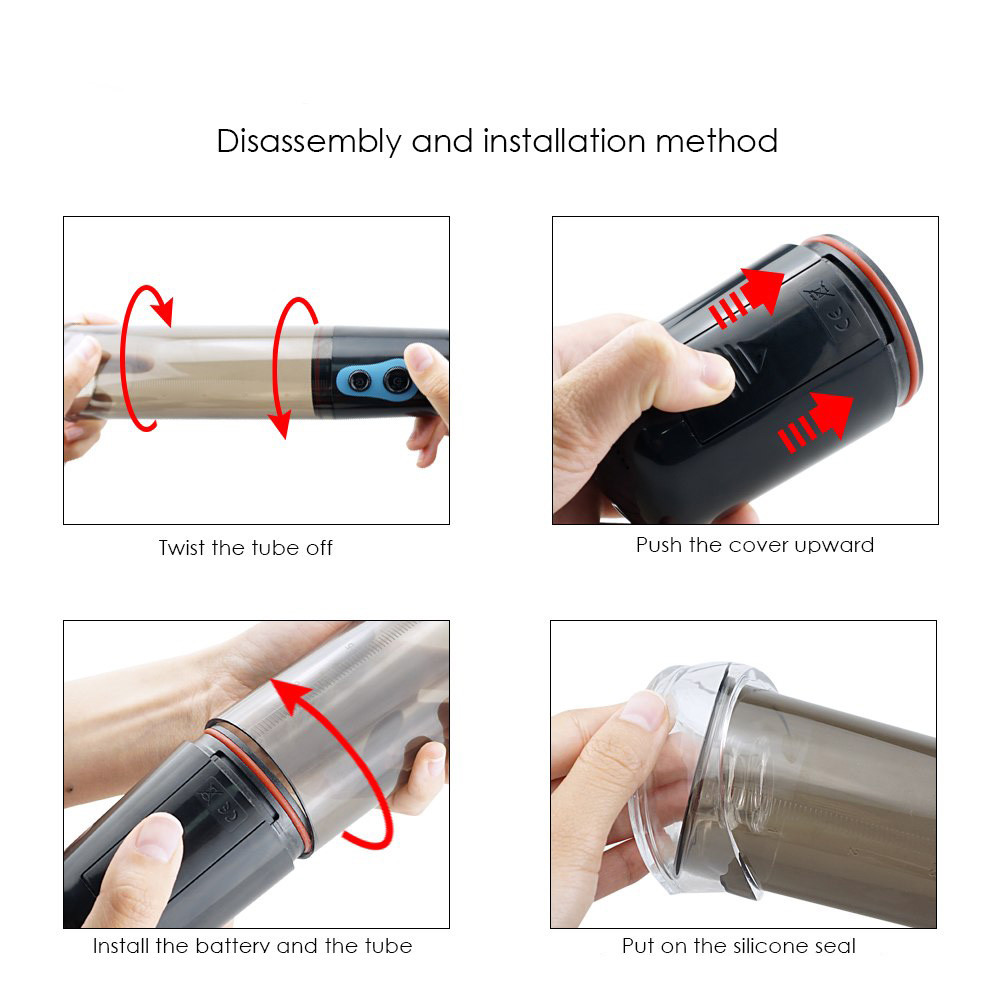 Male Electric Vacuum Penis Pump for Erectile Dysfunction ED Improve Blood Flow