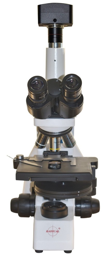 High Power Phase Contrast Microscope w Infinity Optics 20Megapixel Computer Cam