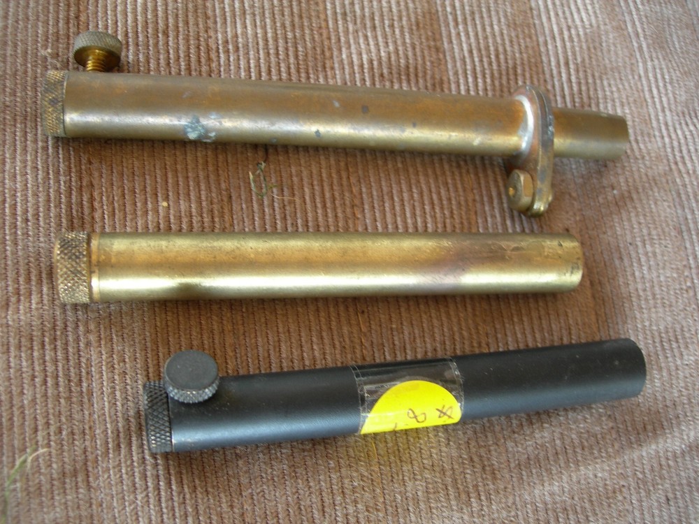 Muzzle Loader Reloading Brass Powder Measure Lot of 2