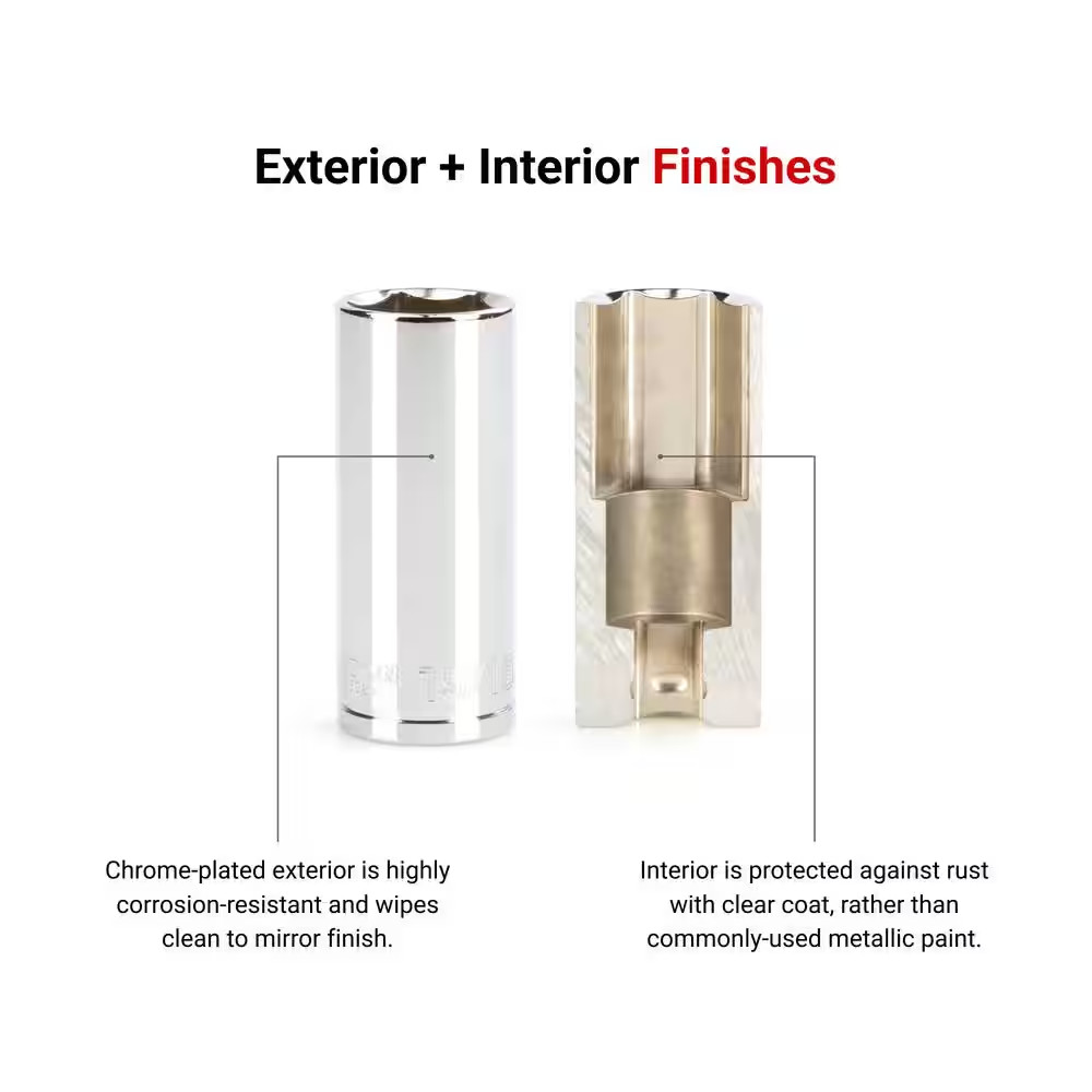 1/2 In. Drive X 33 Mm Deep 6-Point Socket