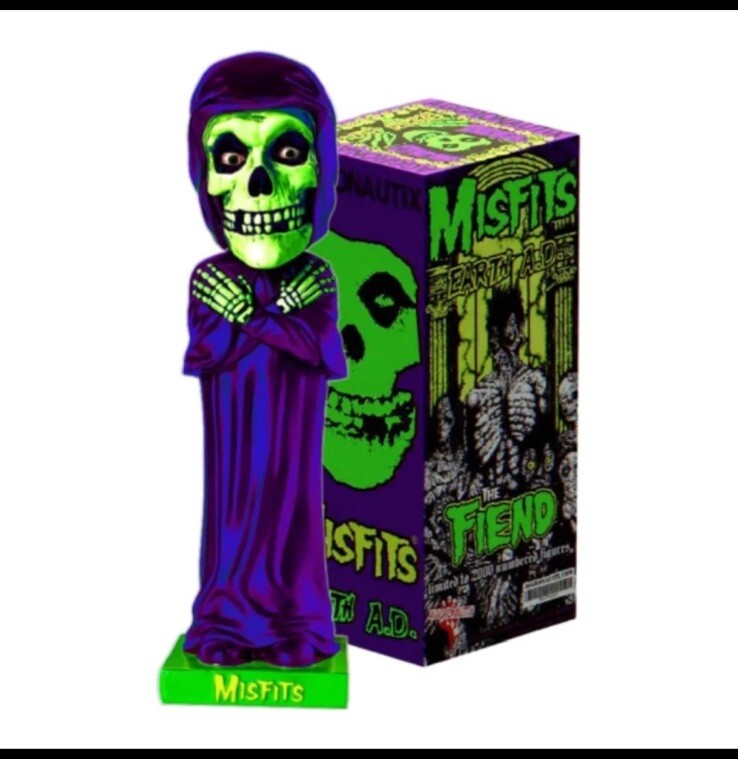 💀MISFITS💀 EARTH A.D “FIEND” THROBBLEHEAD 💀🔥💀