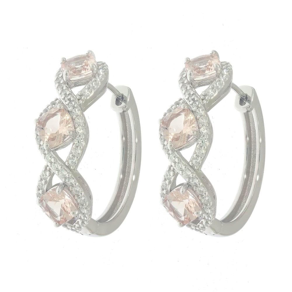 Sterling Silver Semi Mount Earrings Setting Cabochon CU 5x5mm