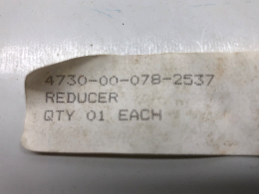 MIL SPEC STAINLESS STEEL BOSS REDUCER FITTING