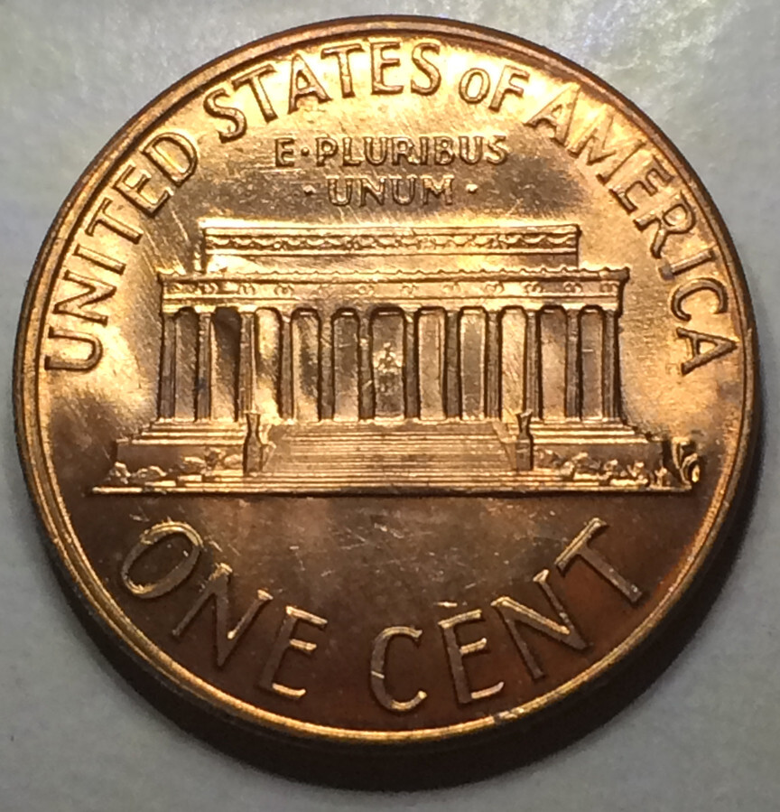 1973 D Lincoln Cent BU Mostly Red- Spike Head- Unlisted
