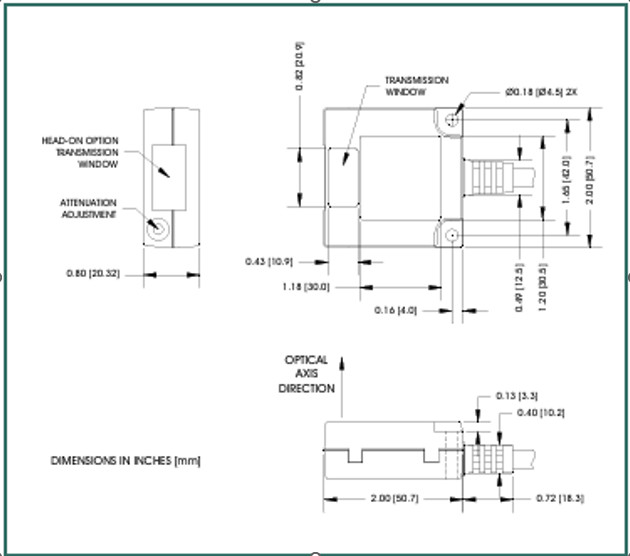 E84 Optical Transceiver 5-Meter Cable