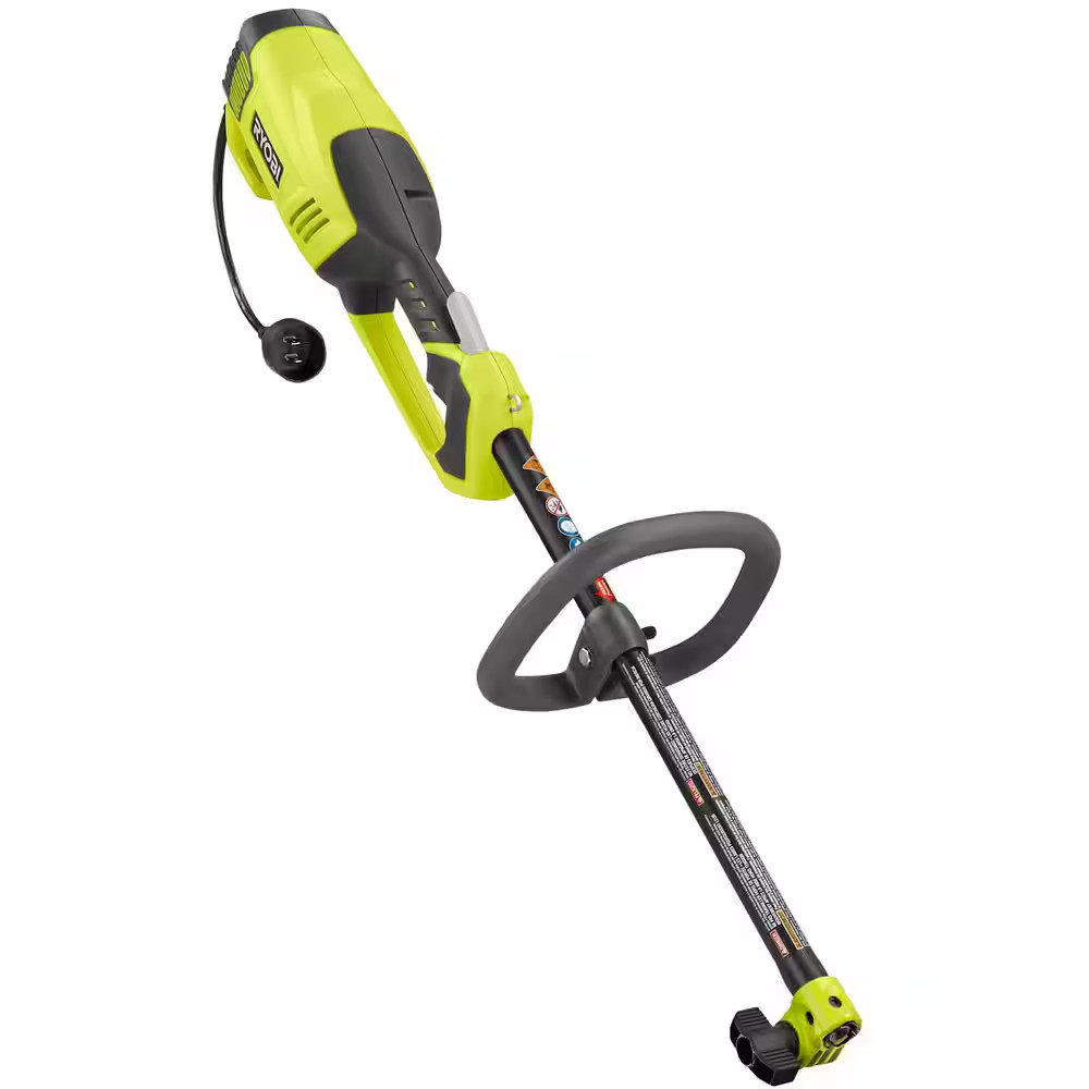Ryobi Electric String Trimmer 18in 10Amp Corded Attachment Capable Lightweight