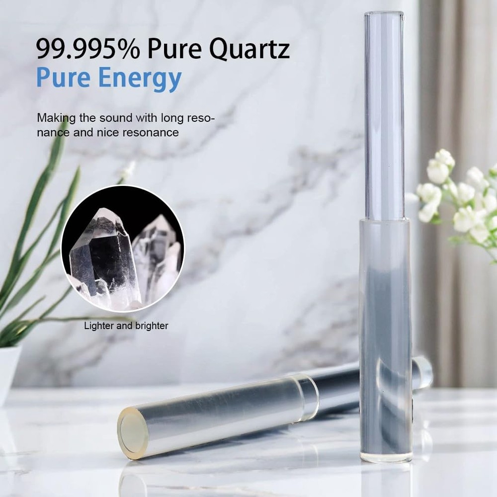 Crystal Singing Bowl Silicone Quartz Mallet