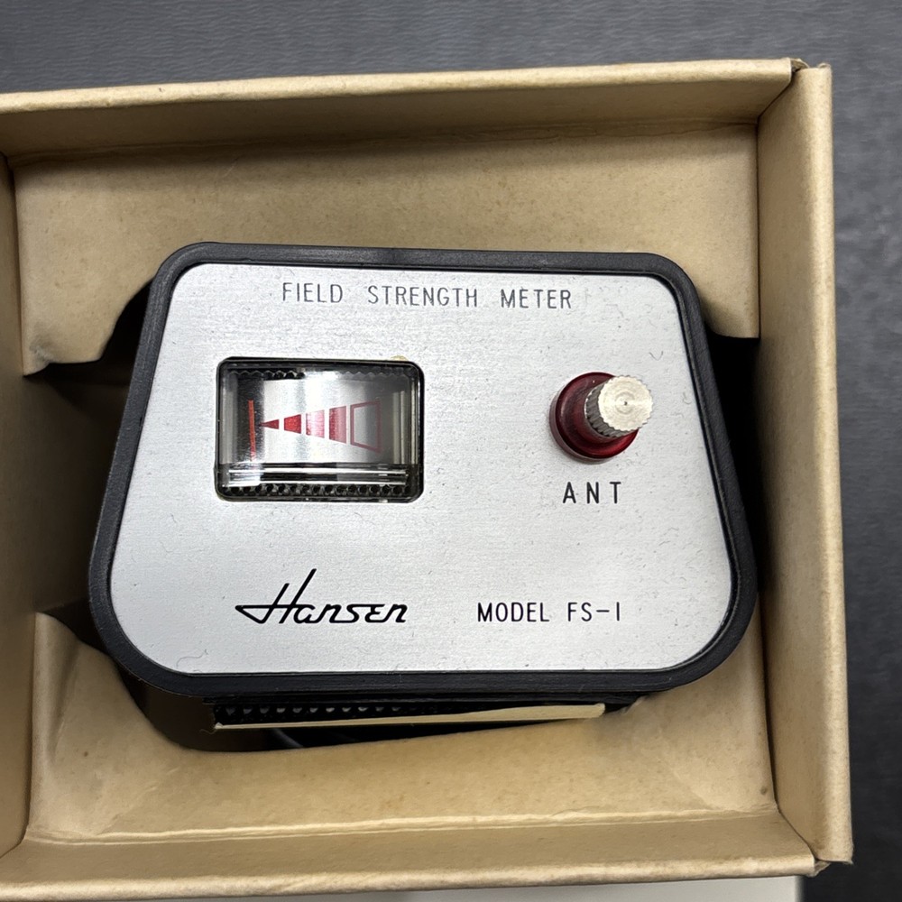 Vintage Hansen Field Strength Meter FS-1