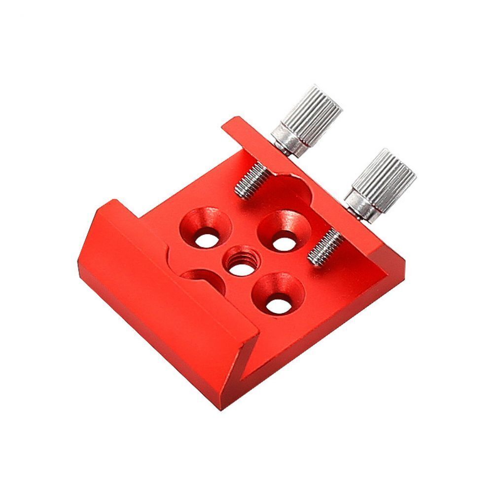 Finder Scope Base Dovetail Clamp Flat Bottom Guide Scope Mount with 1/4 Thread