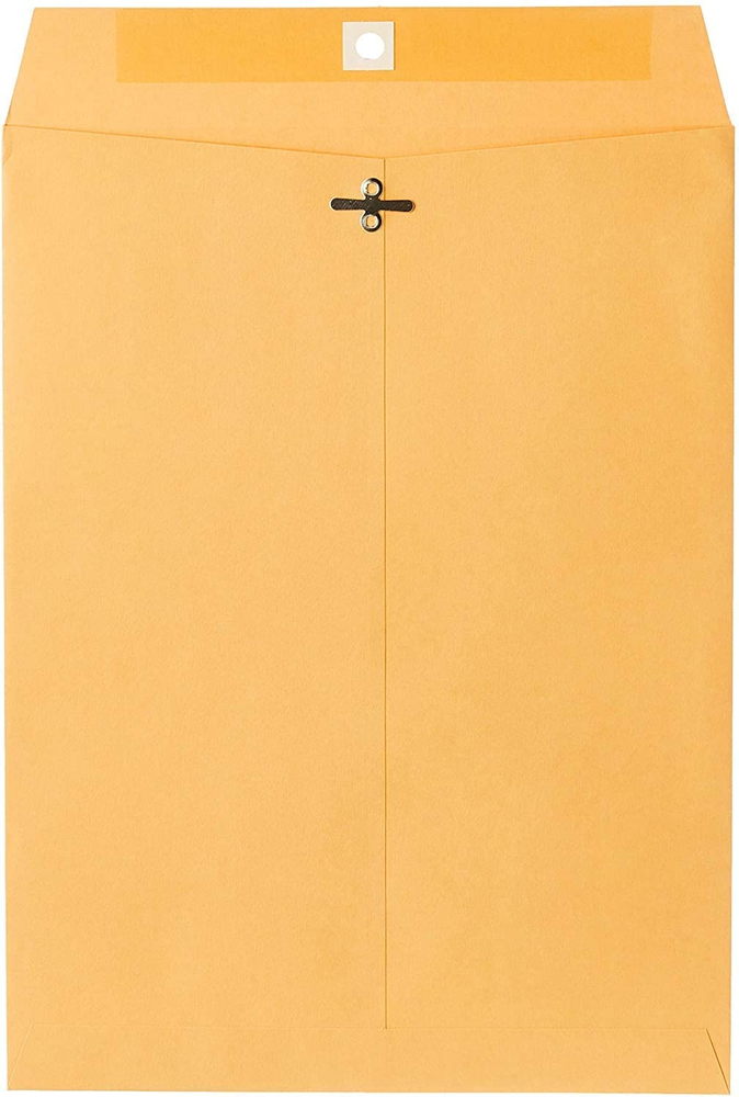 Mead Clasp Envelopes Mailing Envelopes 9” x 12” Manila Envelopes with Clas
