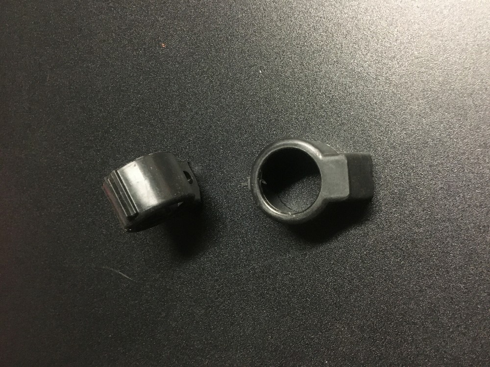 Front Cap, Black Plastic, Pump Action Rifle 96-0796-00