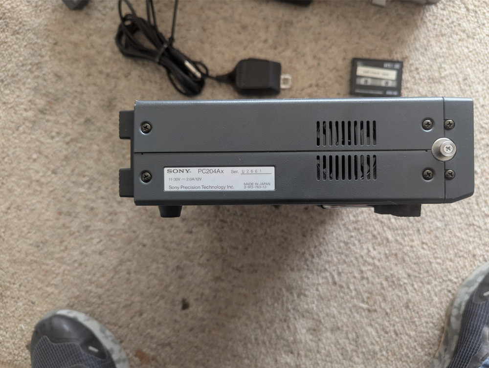 sony Pc204ax $ channel dat recorder