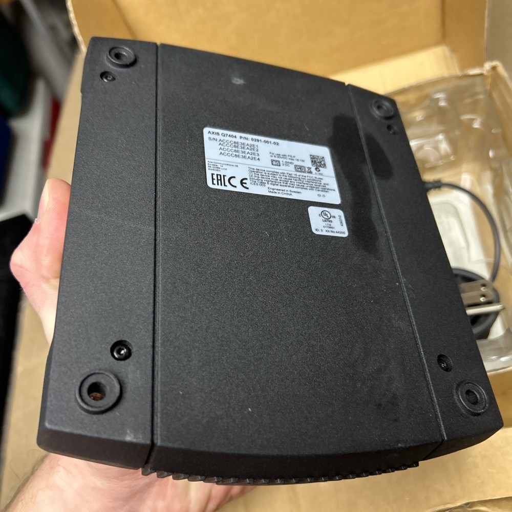Axis Video Encoder Q7404 0291-001-01 With Open Box
