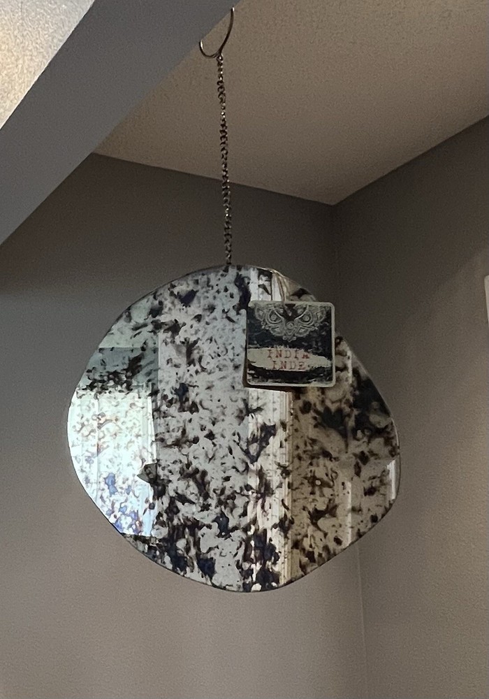 NEW Hanging Modern  Mirror India Inde Decor Art Deco