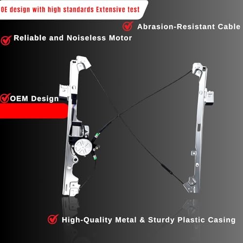 741-644 Driver Side Power Window Regulator & Motor Assembly fit for Front Left