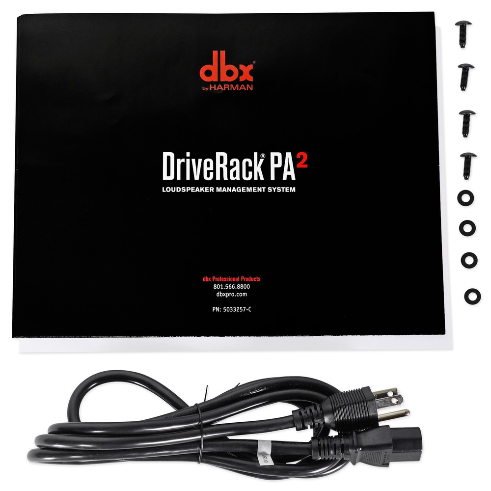 DBX DriveRack PA2 Complete Sound Signal Processor Speaker Management System PA 2