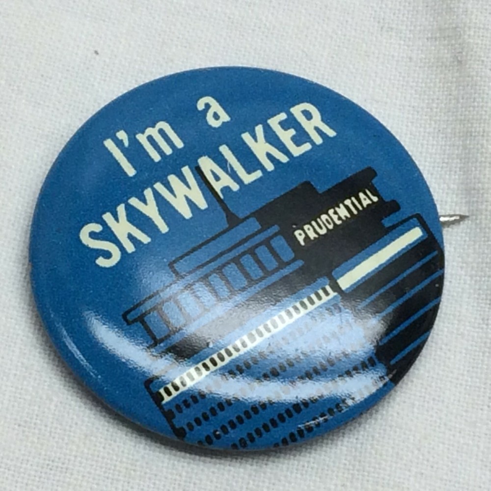 Prudential Pin Back Button I'm a Skywalker