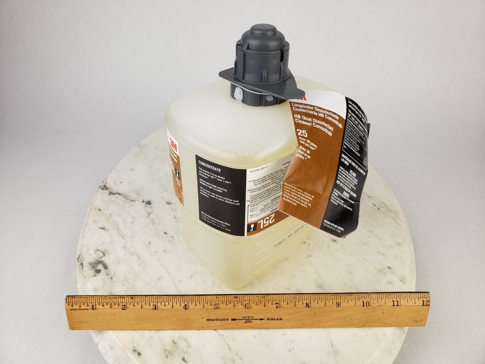 3M HB QUAT 25L Concentrate Cleaner Grey Cap 2liter Deodorizer