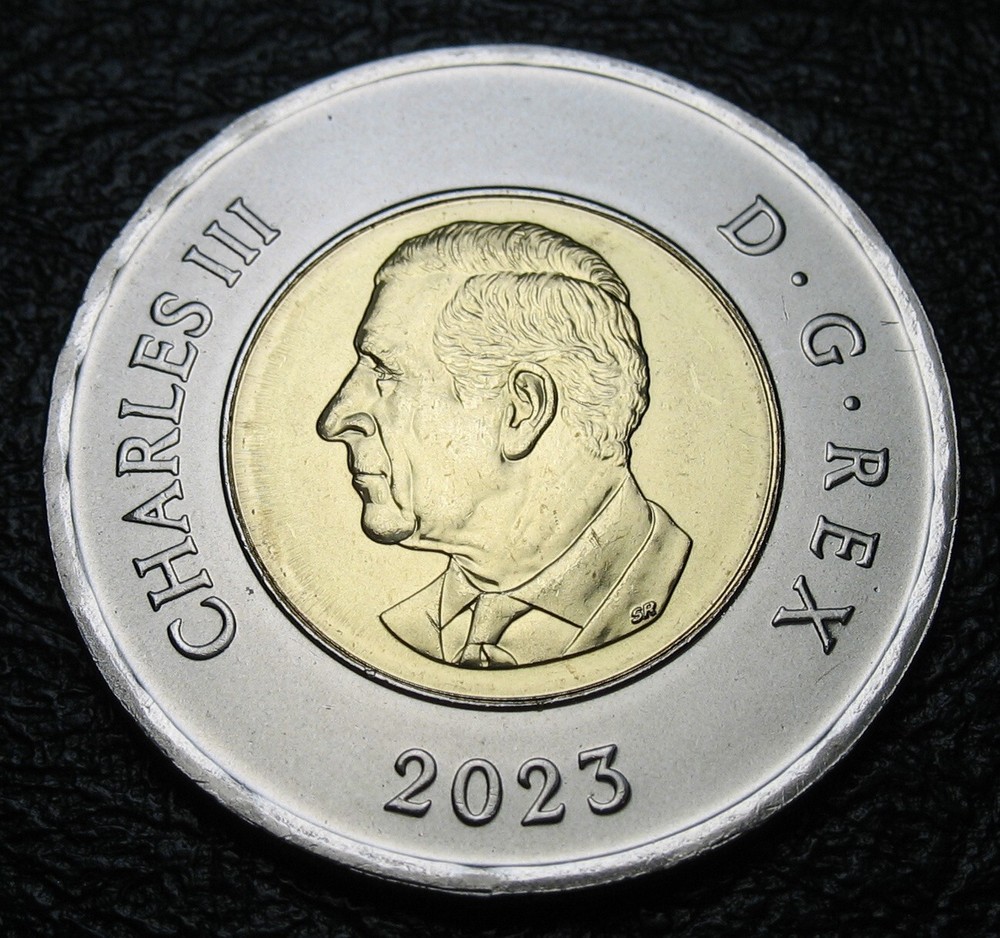Canada 2023 $2 Polar Bear ( King Effigy ) BU From a New Roll