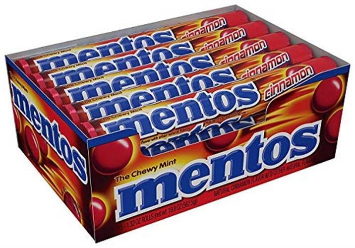 Mentos Chewy Mint Candy Roll Assorted FlavorNames , Sizes