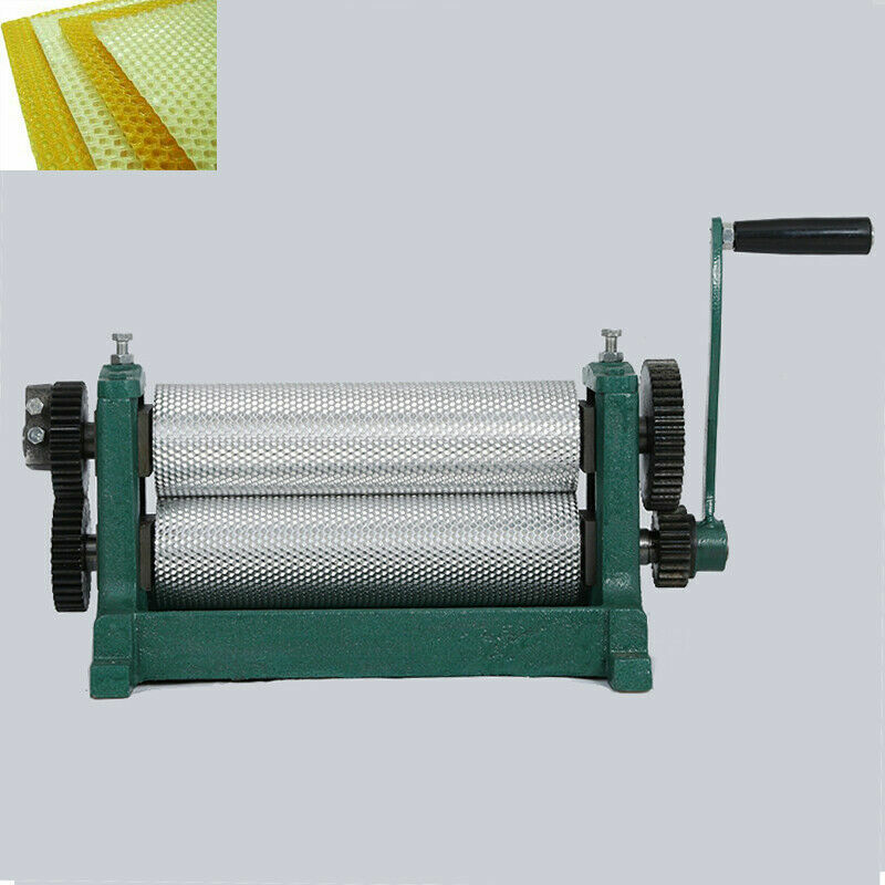 Manual Bee Wax Foundation Sheet Mills Machine 1000pcs/hin US