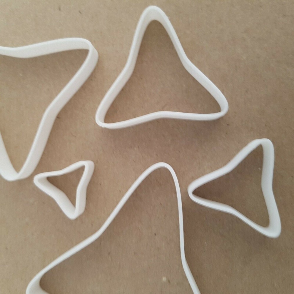 Inverted Triangle Shape Mini Fondant Cutter Small Sugarcraft Icing Tiny Sharp