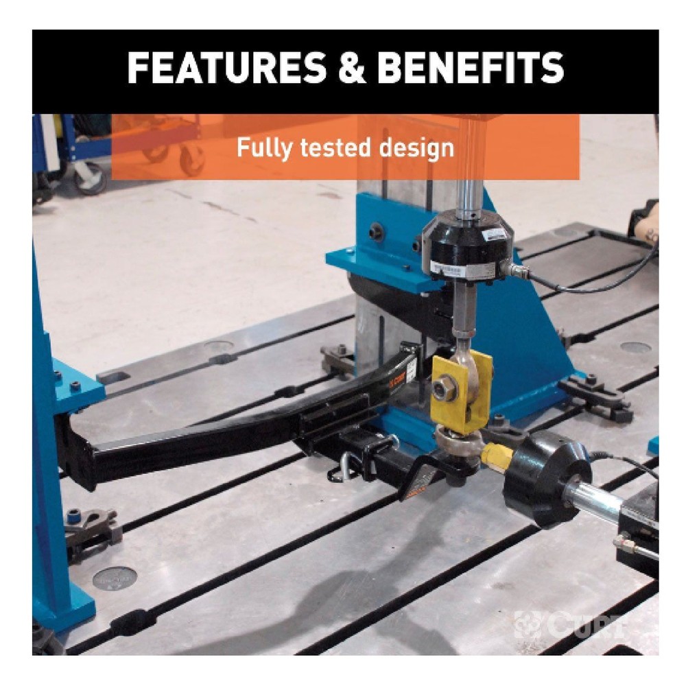 Curt Class 3 Trailer Hitch for Ford Transit Connect 13167