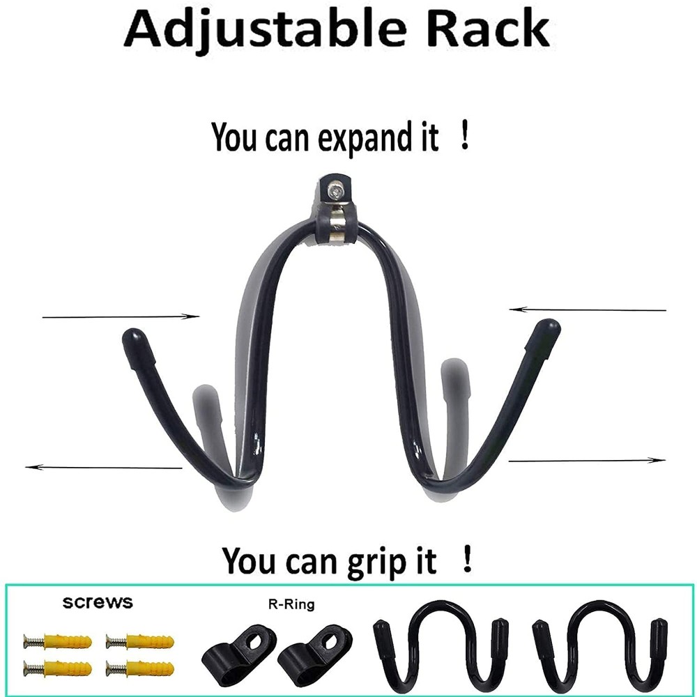 2 Pack Universal Keyboard and Mouse Wall Mount Storage Organizer, Keyboard & ...