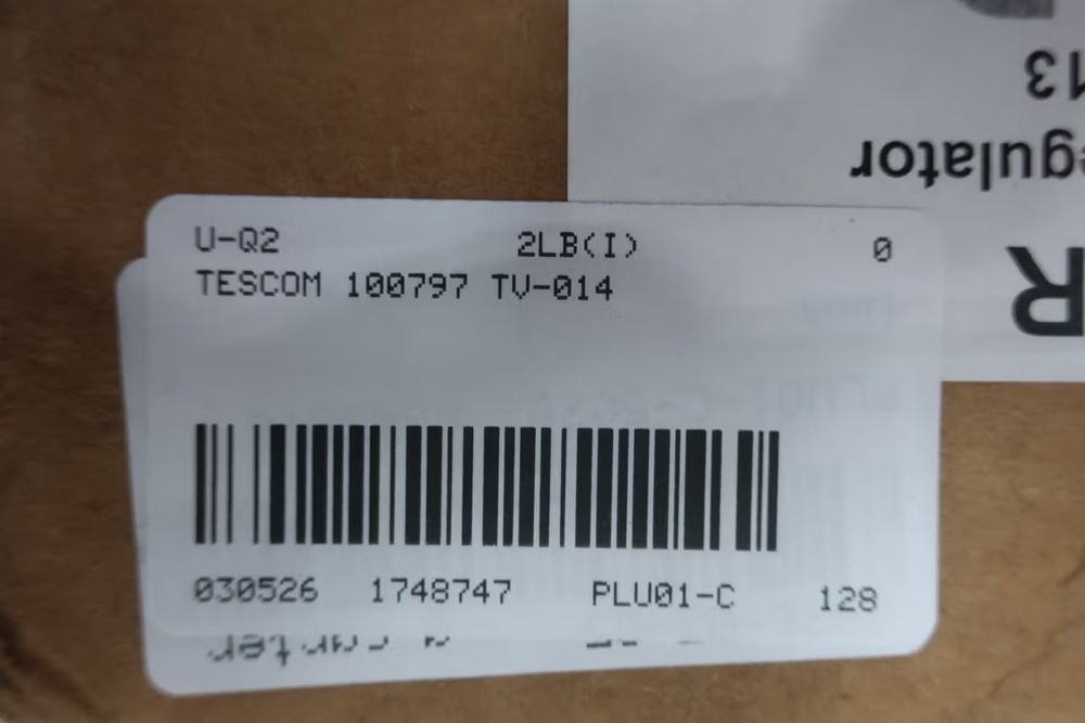 Tescom 100797 TV-014 Pressure Regulator