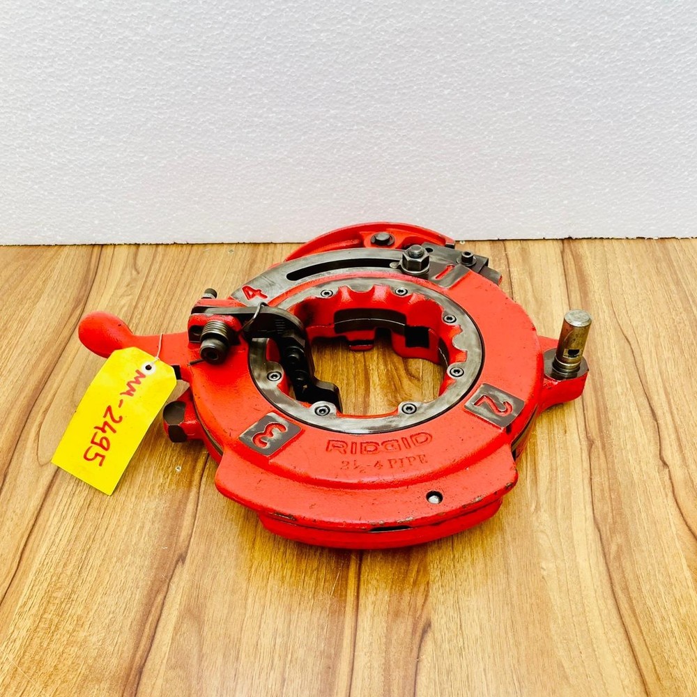 Ridgid Receding Die Head Pipe Threader/Threading Machine 2-½"-4" NPT #2