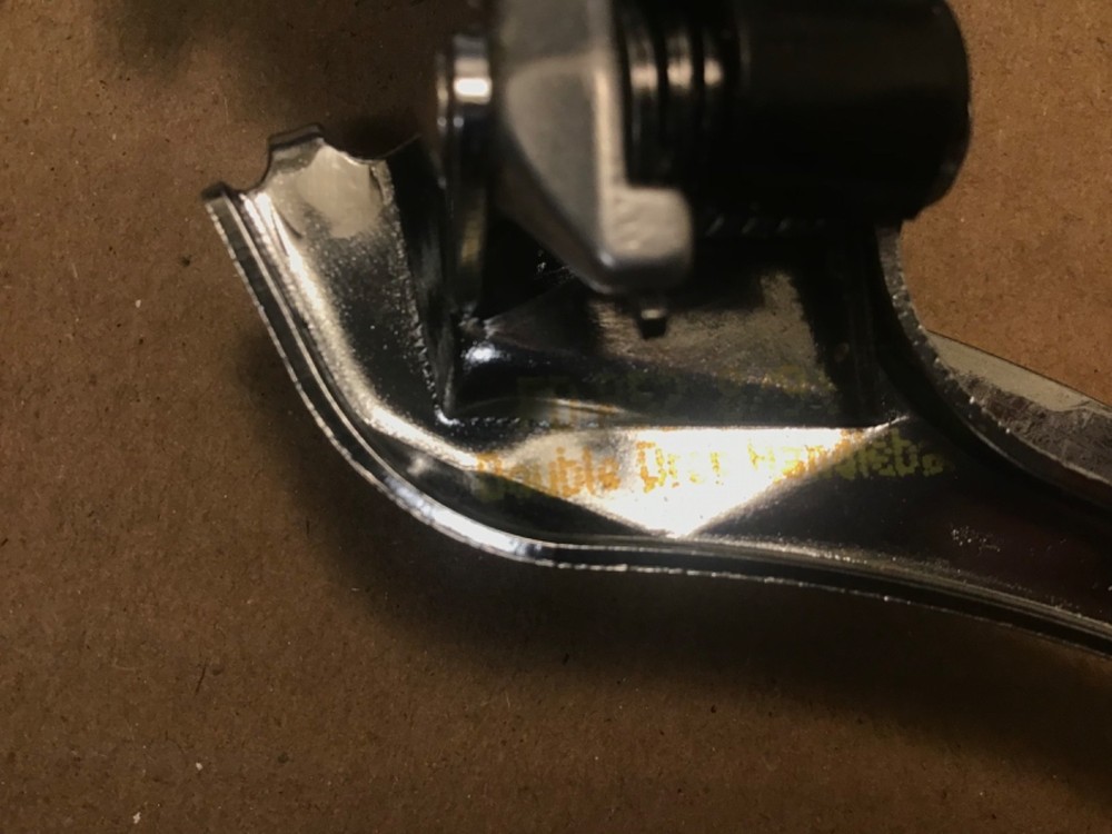 Microshift FD R52 Double Front Mech Braze On 9 Speed Compatible