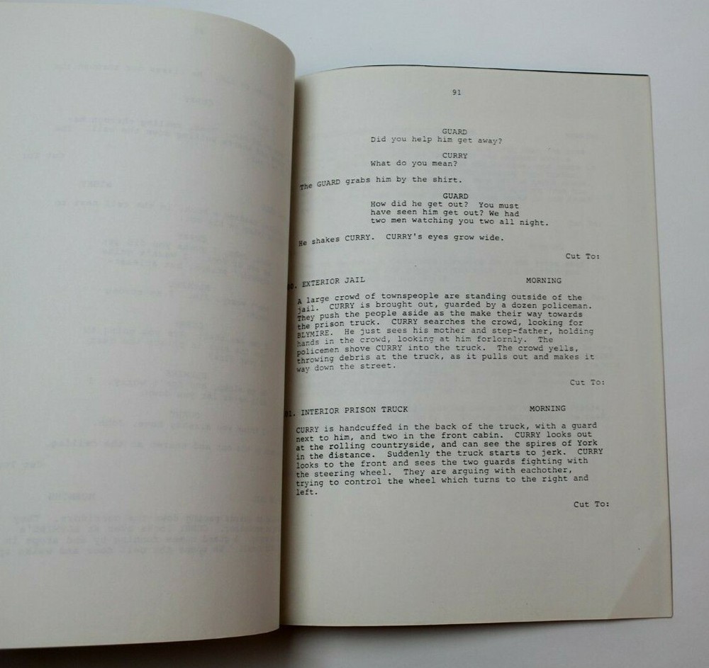 THE LONG LOST FRIEND / Wesley Moore 1980's Unproduced First Draft Screenplay