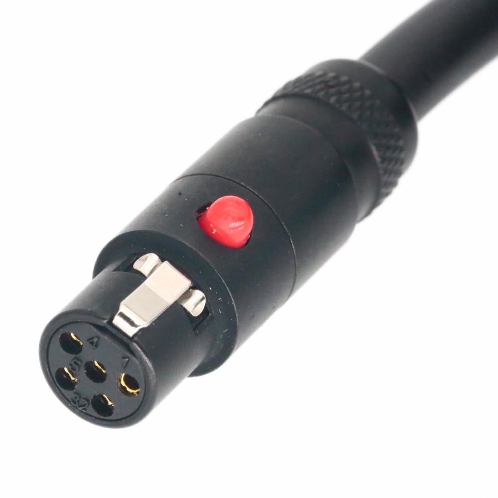 Mini-XLR 5pin TA5F/TA5M Extension cable L-4E6S for Audio Balanced Microphone MIC