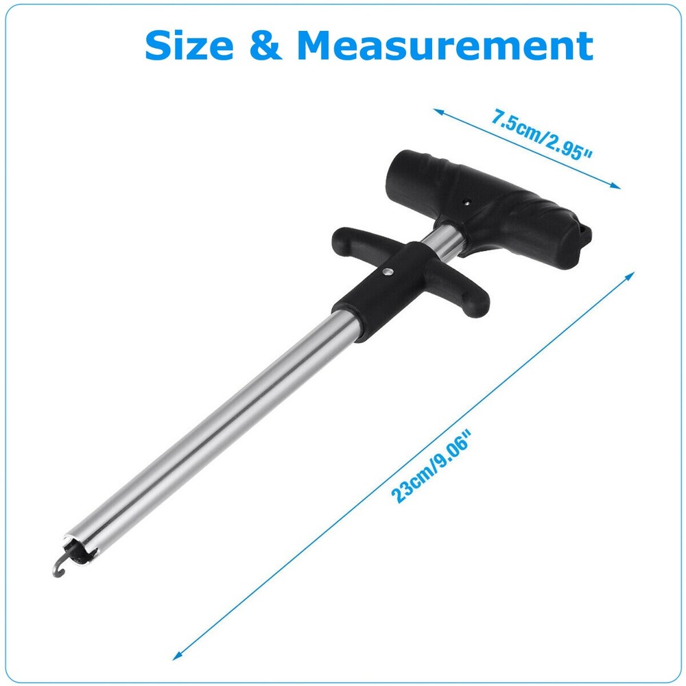 Fish Hook REMOVER Puller Detacher T-Handle Extractor Fishing Tackle Easy Tool US