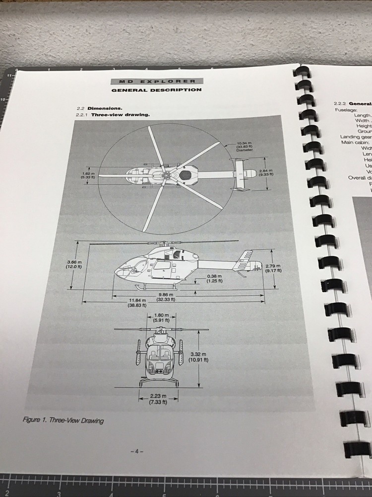Boeing MD Explorer Helicopter Technical Description New QU-1