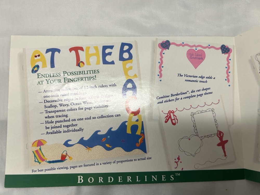 Creative Memories Fast Formulas Border Layout Book Ruler Bundle