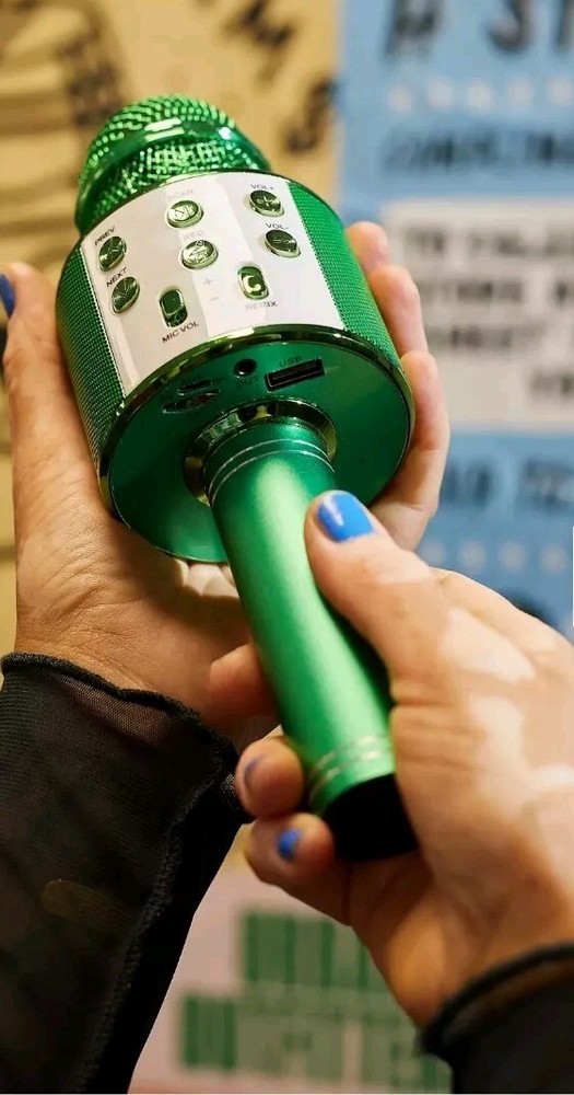 Karaoke Microphone :Urban Outfitters: Green