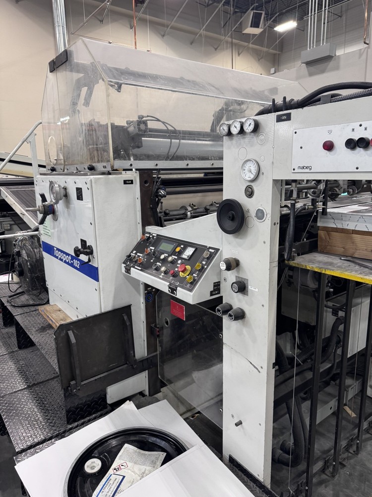 2000 Steinemann Top Spot 102 UV Coater
