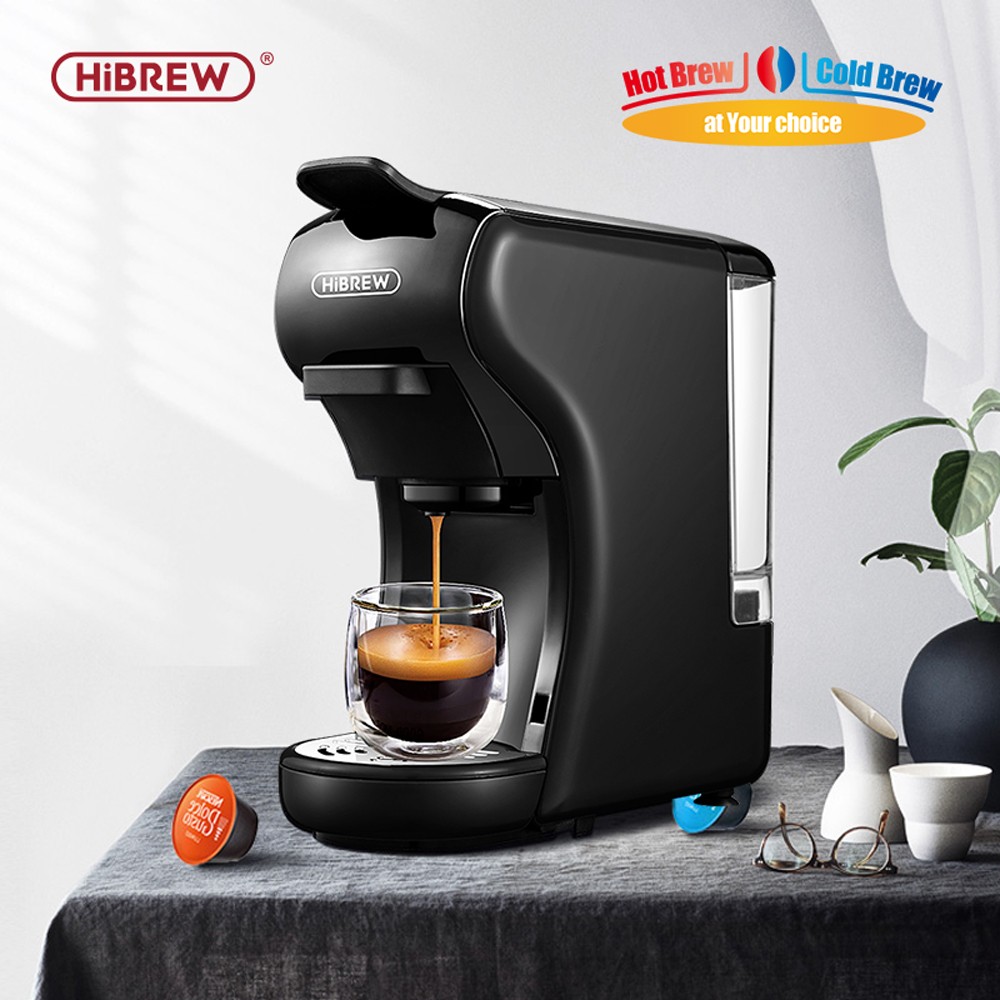 HiBREW 4-in-1 Automatic Coffee Machine Multiple Capsule System Hot & Cold Coffee