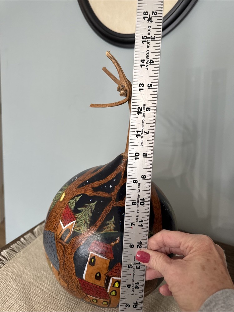 Handpainted Gourd
