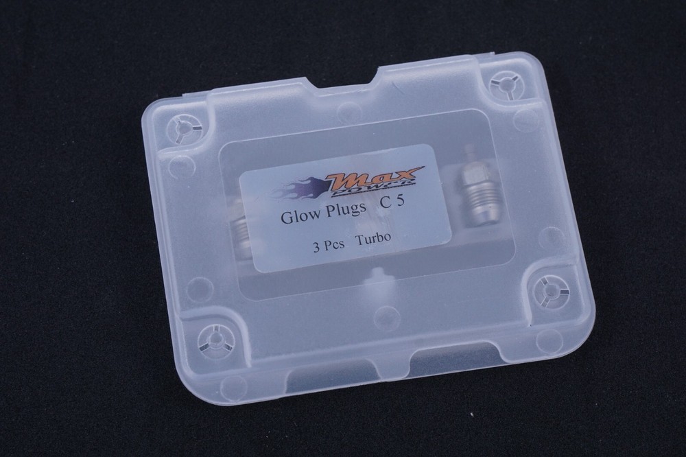 MAX Power Glow Plugs C5 Turbo (3pcs) Model Making